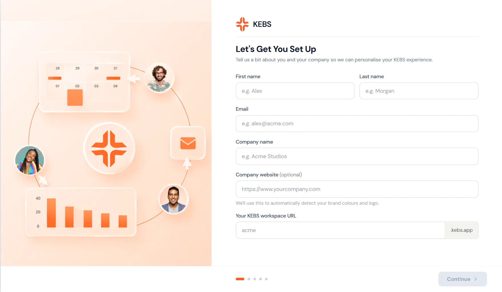 Onboarding — Welcome & sign-in